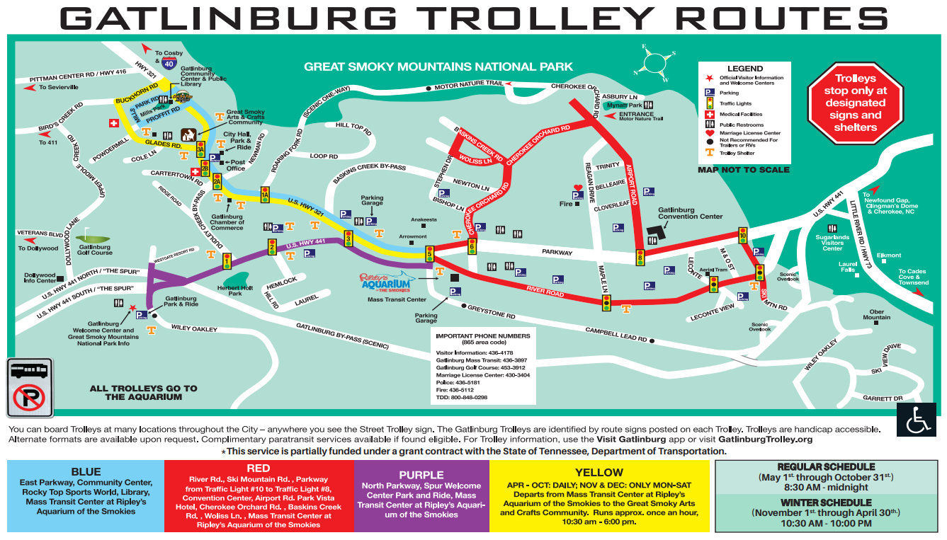 Trolley Map
